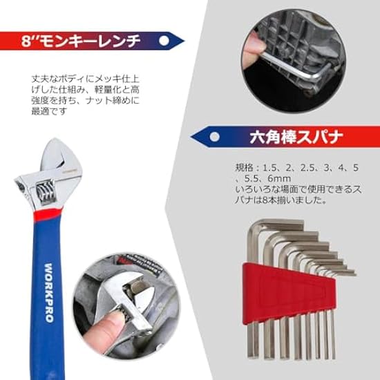 ホームツール100点セット 日曜大工や修理に大活躍